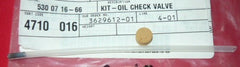 poulan oil check valve kit pn 530 07 16-66 New (loc: bin 3)