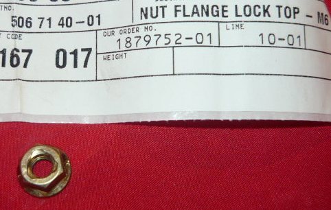 Beccuccio Di Scarico Per Spazzaneve Husqvarna ST 926, ST 1030, ST 723 – Con Bullone E Dado – Ricambio Arnold - 4