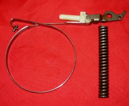 jonsered 2171, 2071 turbo chainsaw chainbrake band, spring, and lever