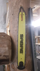NOS Sabre 16" chainsaw bar with new 91VKL 55 chain