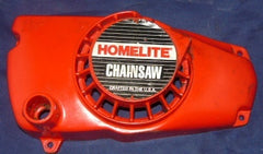 homelite xl chainsaw starter recoil cover and pulley assembly #2