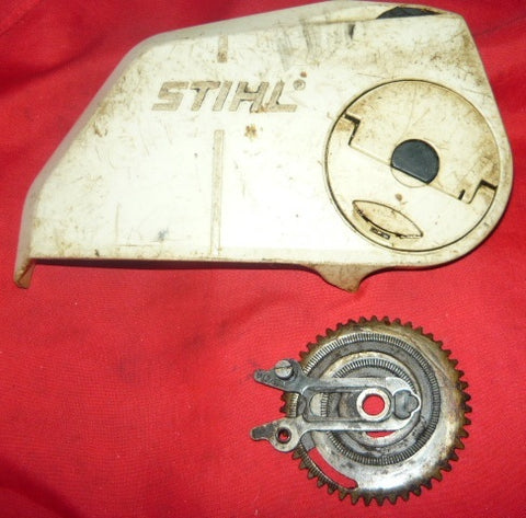 stihl 016, 017, 018, 023, 024, 025 chainsaw clutch cover type 1 with gear