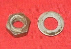 jonsered 510sp, 520sp chainsaw flywheel nut and washer