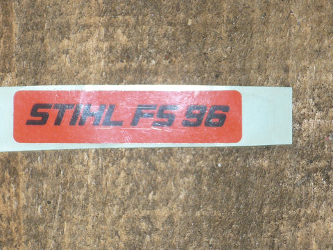 Stihl FS90 Brushcutter Decal 4127 967 1501  NEW SD1