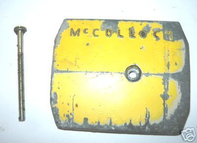 McCulloch Mac 1-10 Chainsaw Oil Tank Cover & Screw
