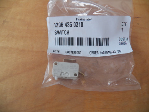 stihl mse 220, e 20, e 220 electric chainsaw switch 1206 435 0310 new (s-203)