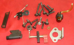 craftsman 55cc, model # 316.350480 chainsaw lot of assorted hardware and small parts
