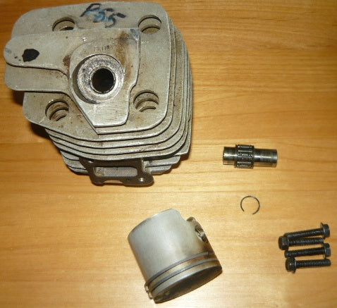 partner p-55 chainsaw piston and cylinder kit