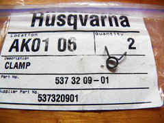 Husqvarna 357xp Chainsaw Clamp 537 32 09-01 NEW (A588)