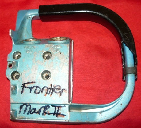 frontier mark II chainsaw tank front top handle