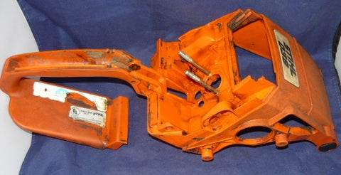 stihl 039 chainsaw rear trigger handle housing