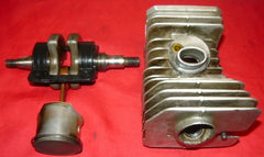 jonsered 2045 turbo chainsaw piston, cylinder, crank kit