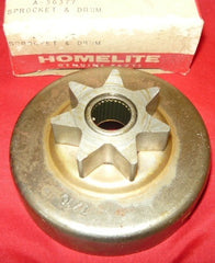homelite 900d, buz chainsaw clutch sprocket drum pn A-56377 new (box 62)