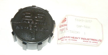 kawasaki tank cap part # 51049-2057 new (box 517)