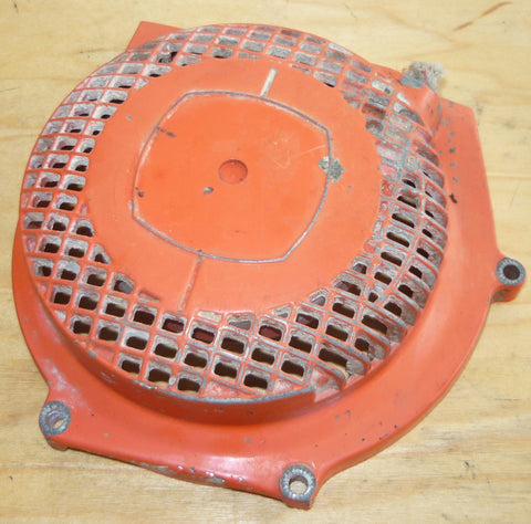 dolmar 309 cut off saw starter recoil cover and pulley