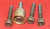 stihl ms210, ms230, ms250 chainsaw screw / bolt set for the starter cover