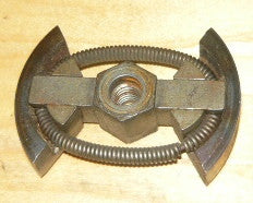 partner s-50, s-55, s-65 chainsaw two shoe clutch mechanism