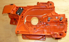 husqvarna 350 chainsaw crankcase tank chassis (equipped to take primer)