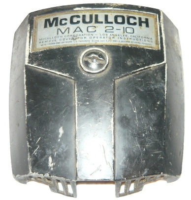 mcculloch mac 2-10 chainsaw air filter cover