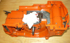 husqvarna 51 chainsaw complete crankcase chassis with crankshaft and rod