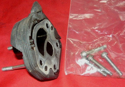 husqvarna 235, 236, 240 chainsaw carb adaptor with seal and bolts