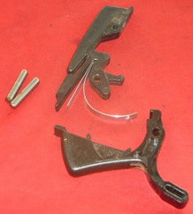 poulan built craftsman model # 358.350660 chainsaw throttle trigger and safety set 530071832