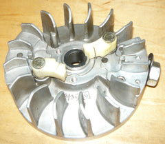 olympic 264f deluxe chainsaw complete flywheel and starter pawl assembly (late model)