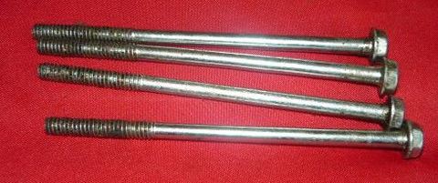 frontier mark II chainsaw cylinder bolt set of 4