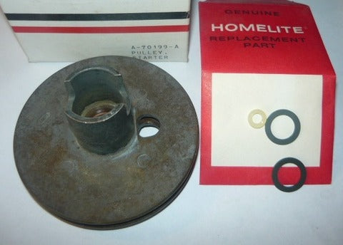 homelite dm50 starter pulley pn A-70199-A new (bin 102)