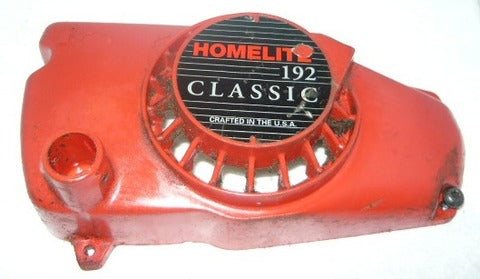 homelite 192 chainsaw recoil/starter cover and pulley