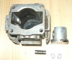 Makita dcs 340, 341, 344 chainsaw piston and cylinder assembly