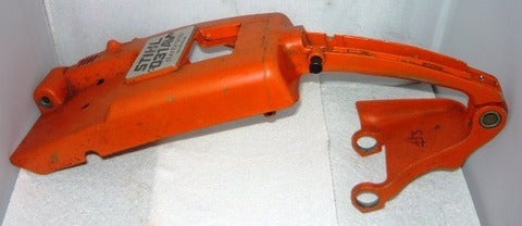 stihl 031 av chainsaw rear trigger handle top cover shroud #3 with mount