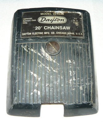 Dayton 20" model 2Z463B Chainsaw Air Filter Cover (Loc: Misc bin)