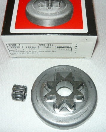 jonsered 2044, 2051, 2054, 450, 520 + others gb spur sprocket drum and bearing new