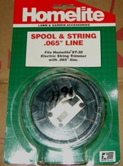 homelite st-30 trimmer spool and string .065 line pn DA-00825-B new (bin 51)