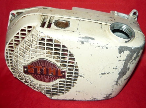 stihl 041 av chainsaw fuel tank and starter housing cover only