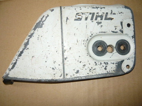stihl 026 av chainsaw clutch cover #2 (early model metal)