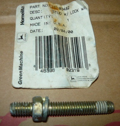 homelite stud with lock washer up03482 new (box 54)