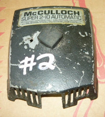 McCulloch Super 2-10 Chainsaw Filter Cover & Knob #2