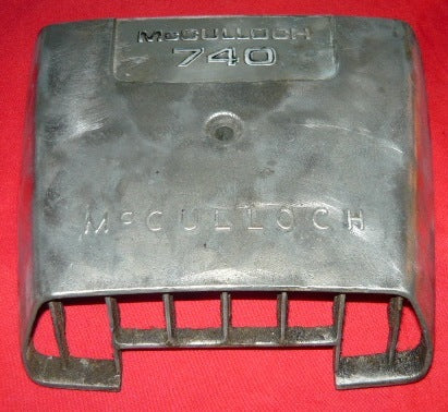 mcculloch mac 740 chainsaw air filter cover (old McC bin)