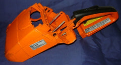 stihl ms 290 chainsaw rear trigger handle housing