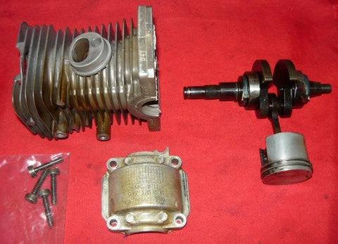 stihl 017 chainsaw piston, cylinder, crankshaft assembly