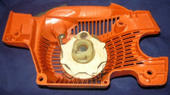 husqvarna 137 chainsaw starter recoil cover and pulley assembly