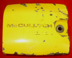 mcculloch mini mac 6 chainsaw clutch cover with chain tensioner