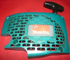 makita dcs 43 to 540 series chainsaw starter recoil cover and pulley assembly