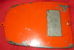 pioneer p-40 chainsaw air filter cover and nut #2 orange