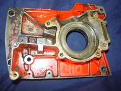 homelite 410 chainsaw crankcase half (right, clutch side)