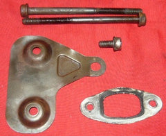husqvarna 42 special chainsaw muffler bracket, bolts and gasket