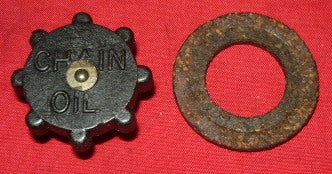 pioneer nu-17, 400 chainsaw oil cap and gasket set