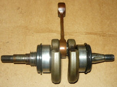 husqvarna 136, 141 chainsaw crankshaft with connecting rod and bearings type 3